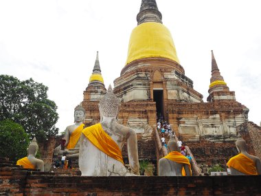 Antik pagoda Tayland.