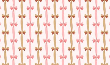 Dişi Kumaş ve Hediye Paketi için Zarif Dikey Şerit Şablon