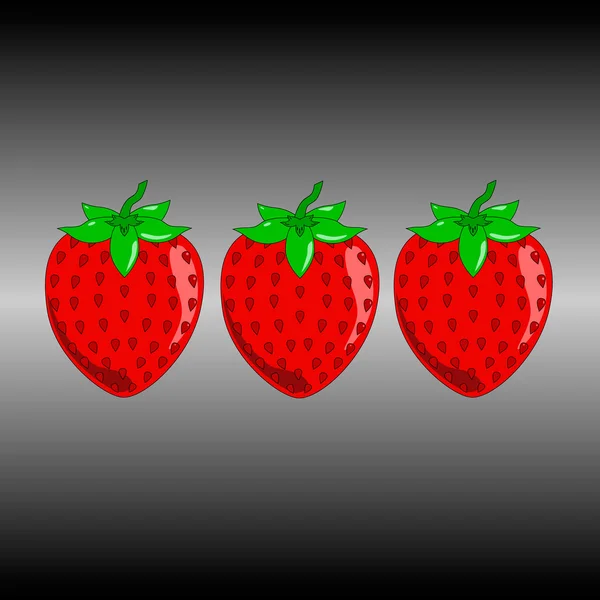 Berry çilek sulu kırmızı