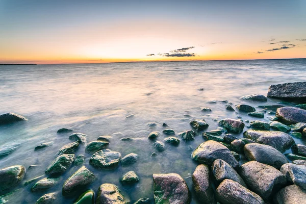 Finlandiya Körfezi 'nde gün batımı