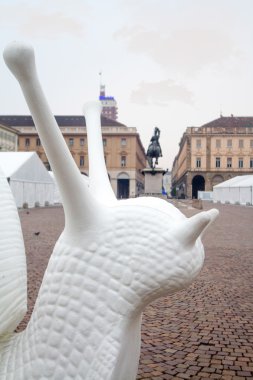 Torino, İtalya, sergide Eylül 2016, yavaş gıda. Görünümü 