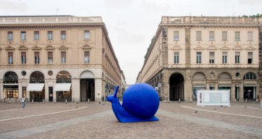 Torino, İtalya, sergide Eylül 2016, yavaş gıda. Görünümü 