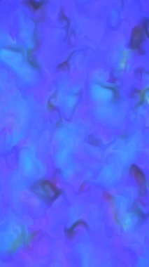 Değişen soyut duman desenleri ve ince ışık parlatıcılarıyla, ruhani mavi ve mor akışkan hareket arkaplanı. Sanatsal görseller ve yaratıcı arkaplanlar için kusursuz döngü animasyonu.