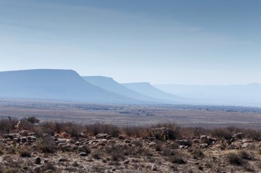 Üç dağ perdeleri - Cradock manzara 