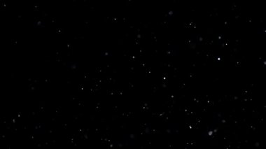 Toz Parçacıkları, Parıltı Stoku Görüntüsü Siyah Arkaplan Kullan