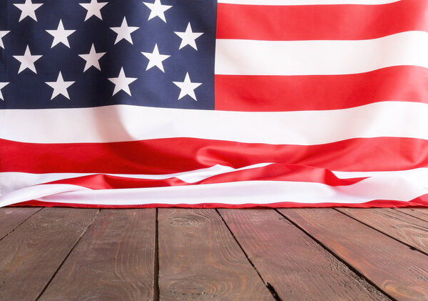 The Flag Of The United States Of America. The place to advertise, template.