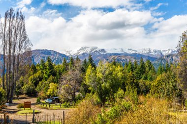 Villa Traful, Neuquen, Andean Patagonya, Arjantin. Yüksek kalite fotoğraf