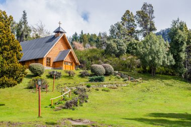 Villa Traful, Neuquen, Andean Patagonya, Arjantin. Yüksek kalite fotoğraf