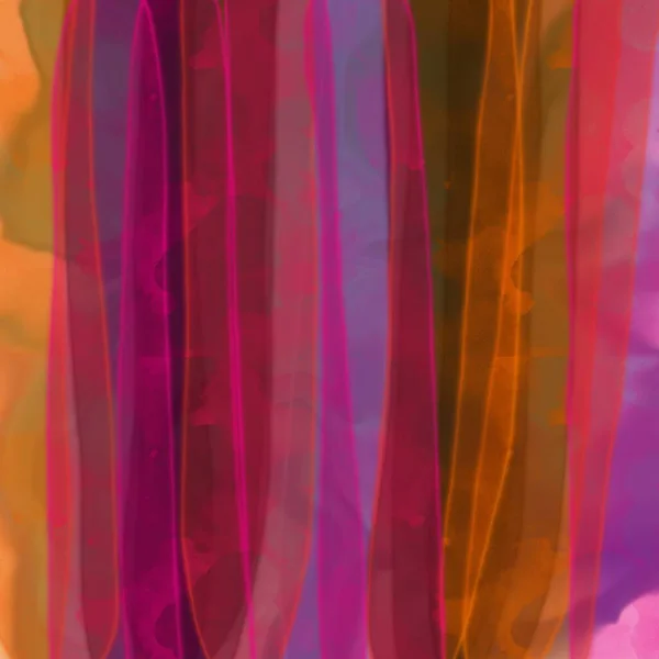 Güçlü, parlak fırça darbeleri ve ahenkli renk paleti kullanarak resmedilmiş soyut bir arkaplan ile resmedilmiş bir dijital sanat eseri.