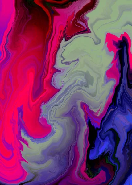 Güçlü, parlak fırça darbeleri ve ahenkli renk paleti kullanarak resmedilmiş soyut bir arkaplan ile resmedilmiş bir dijital sanat eseri.