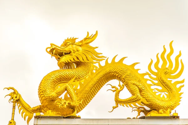 Altın Çin ejderha. Telifsiz Stok Imajlar