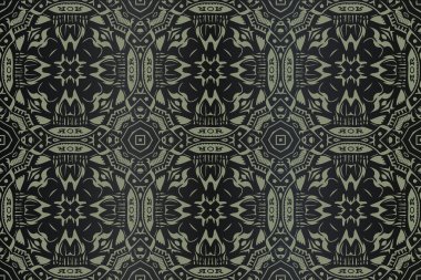 retro unsurları soyut geometrik şekiller ve çizgiler vektör tasarımı için