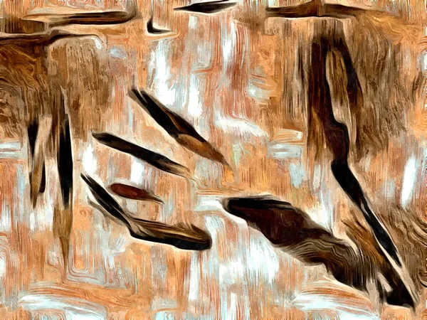 Abstrakter Psychedelischer Hintergrund Aus Stilisiertem Aquarell Grunge Illustration Chaotisch Verwischten — Stockfoto