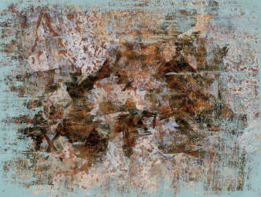 soyut grunge arkaplan grafiksel stilize boya lekelerinin dokulu tuval üzerinde.