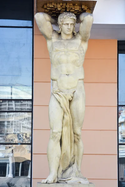 Statue of Atlas from Greek — Stock Photo, Image