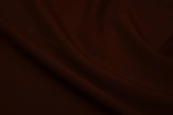 Texture Dark Brown Fabric Closeup Low Key Photo Plexus Threads — Stock Photo, Image