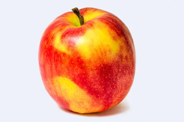 Grosse Pomme Rouge Des Fruits Juteux Une Nourriture Saine Vitamines — Photo