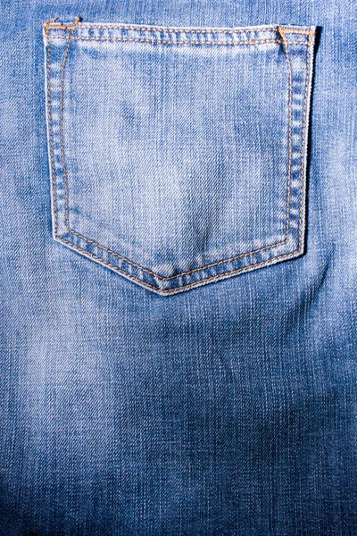 Jeans Struktur Förneka Sömmen Tyget — Stockfoto