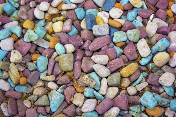 Colored Stones Pebbles Background Texture — Stock Photo, Image