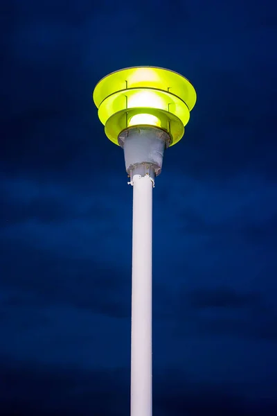 Old Street Light Sky Background — Stock Photo, Image