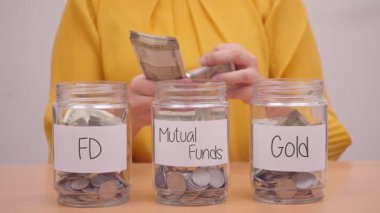 FD 'de Para Tasarruf, Ortak Fon ve Altın, Hindistan Rupisi