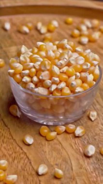 Mısır Çekirdeklerinin Dikey Videosu