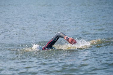 yüzücü bir gezinme Yarışması'nda