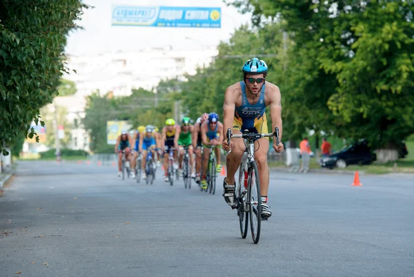 Triathlonpokal der Ukraine und Pokal von bila zerkva. 24. Juli 2016 — Stockfoto