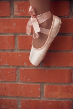 Pointe ayakkabı dansçılar