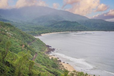 Deniz ve güneş, Hai Van Pass, Danang, Vietnam