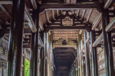 Ninh Binh, Vietnam 'daki Bai Dinh tapınağı.