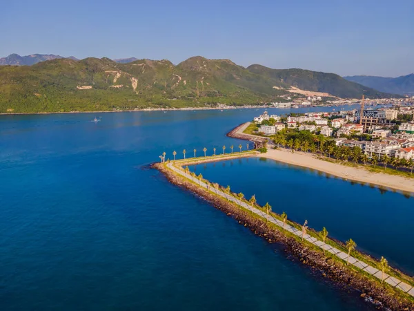 Güzel, turkuaz Paragon Sahili, Nha Trang Vietnam