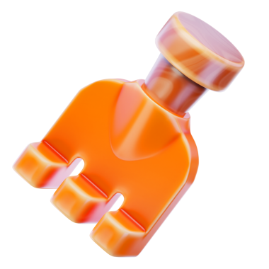 Pitchfork 3d oluşturma simgesi