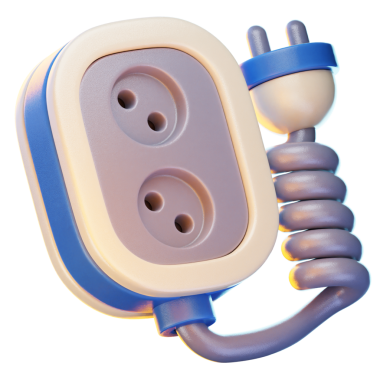 3D oluşturma simgesi, Teknoloji ve Bilgisayar illüstrasyonu