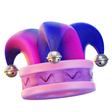 soytarı şapkası 3d resim simgesi, şapka illüstrasyonu