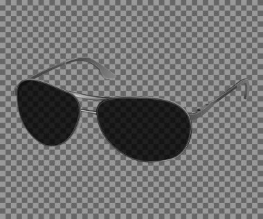 Gerçekçi güneş gözlüğü vektör