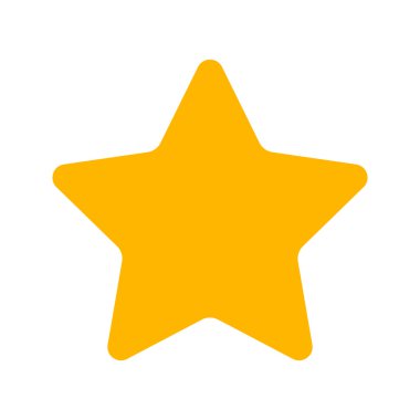 Yıldız. İşareti yıldız simgesi, yıldız simgesi vektör, düz ve yıldız bir yıldız simgesi simge, simge App yıldız