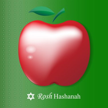 Rosh Hashanah Apple.Rosh Hashanah kartı. Rosh Hashanah vektörü. Rosh Hashanah illüstrasyon. Rosh Hashanah görüntü. Rosh Hashanah oblject. Rosh Hashanah sanatı. Rosh Hashanah flayer. Rosh Hashanah eps. Rosh.