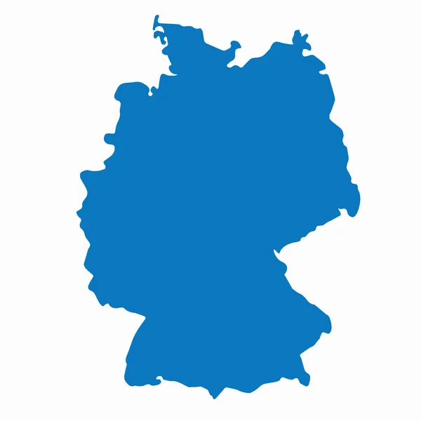 Azul similar Alemania mapa. Alemania mapa en blanco. Alemania mapa vector. Alemania mapa plano. Alemania plantilla de mapa. Alemania mapa objeto. Alemania mapa eps. Alemania mapa de infografía. Alemania mapa limpio. Alemania mapa . — Vector de stock