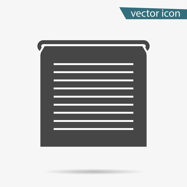 Comprobar icono, Comprobar vector de icono — Archivo Imágenes Vectoriales