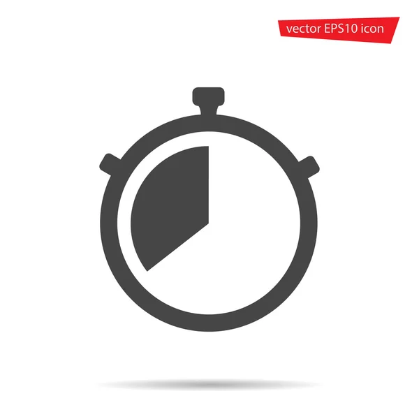 Watch Icon. Timer icon. Watch Icon vector. Timer icon flat. stock vector. Watch Icon image. Timer icon object. Stopwatch flat. Stopwatch pictogram. Stopwatch object. Stopwatch sign. Timer icon web — Stock Vector