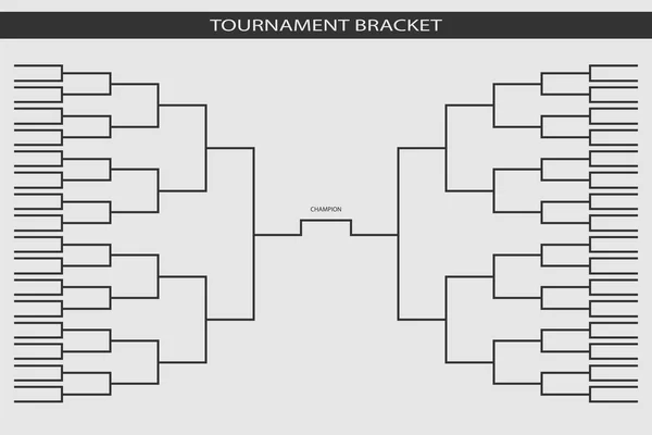 Soporte de Torneo. Torneo Bracket vector. Soporte de torneo plano. Tarjeta del soporte del torneo. Ilustración del soporte del torneo. Fondo del soporte del torneo. Torneo Bracket stock ilustración . — Archivo Imágenes Vectoriales