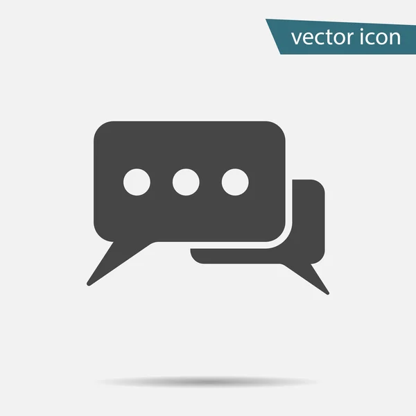 Chat-Icon, Chat-Icon eps10, Chat-Icon-Vektor, Chat-Icon eps, Chat-Icon jpg, Chat-Icon-Bild, Chat-Icon-App, Chat-Icon-Web, Chat-Icon-Kunst, Chat-Icon-Objekt, Chat-Icon ui — Stockvektor