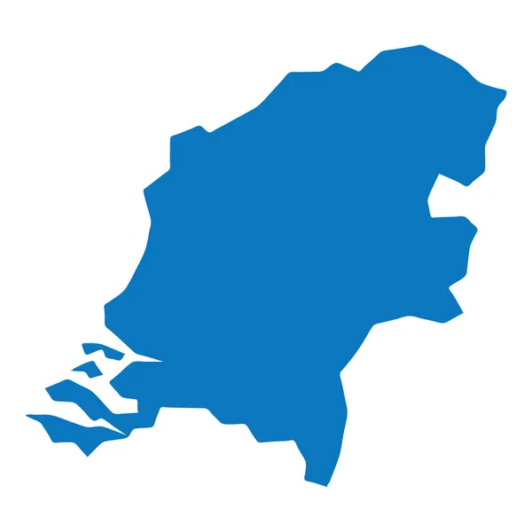 Mapa holandês semelhante azul. Países Baixos mapa em branco. Holanda mapa vetorial. Países Baixos mapa plano. Modelo de mapa da Holanda. Países Baixos mapa eps. Holanda mapa infográfico. Países Baixos mapa limpo . — Vetor de Stock
