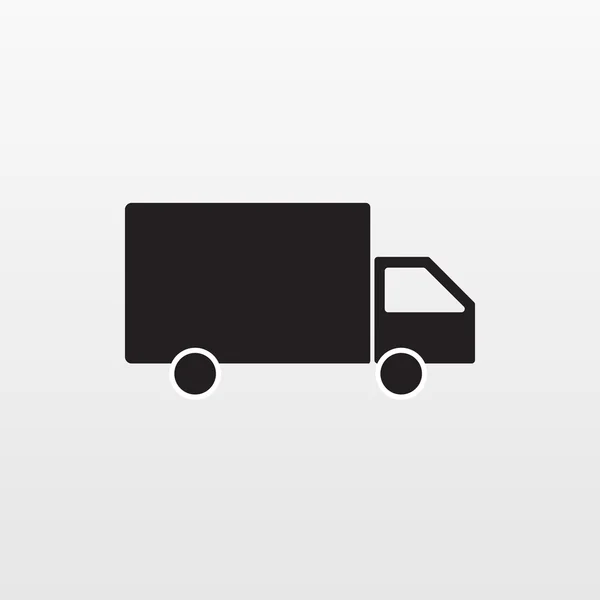 Значок грузовика, значок грузовика eps10, вектор значка грузовика, значок грузовика eps, значок грузовика jpg, картинка значка грузовика, значок грузовика flat, значок грузовика приложение, пиктограмма грузовика web, рисунок икона грузовика, значок грузовика объект значка — стоковый вектор