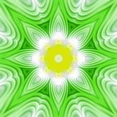 Turuncu ve yeşil soyut.