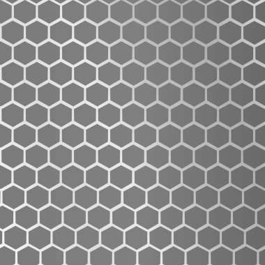 Çerçeveyi dolduran altıgen bal peteği deseni arkaplanı