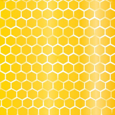 Çerçeveyi dolduran altıgen bal peteği deseni arkaplanı