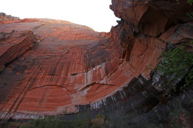 Utah, Zion Ulusal Parkı 'ndaki dağlar