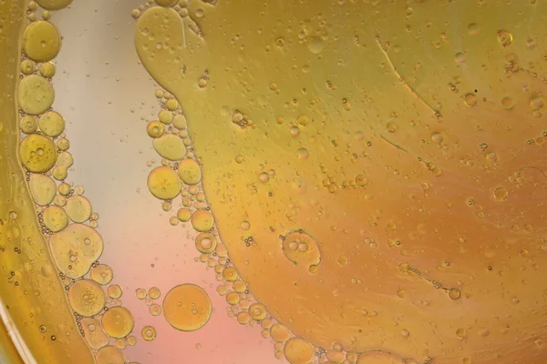 Abstrakt Olja Glober Vatten Bakgrund Fylla Ramen — Stockfoto